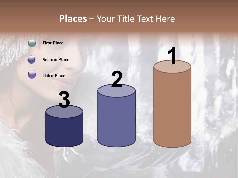 Winter Girls PowerPoint Template