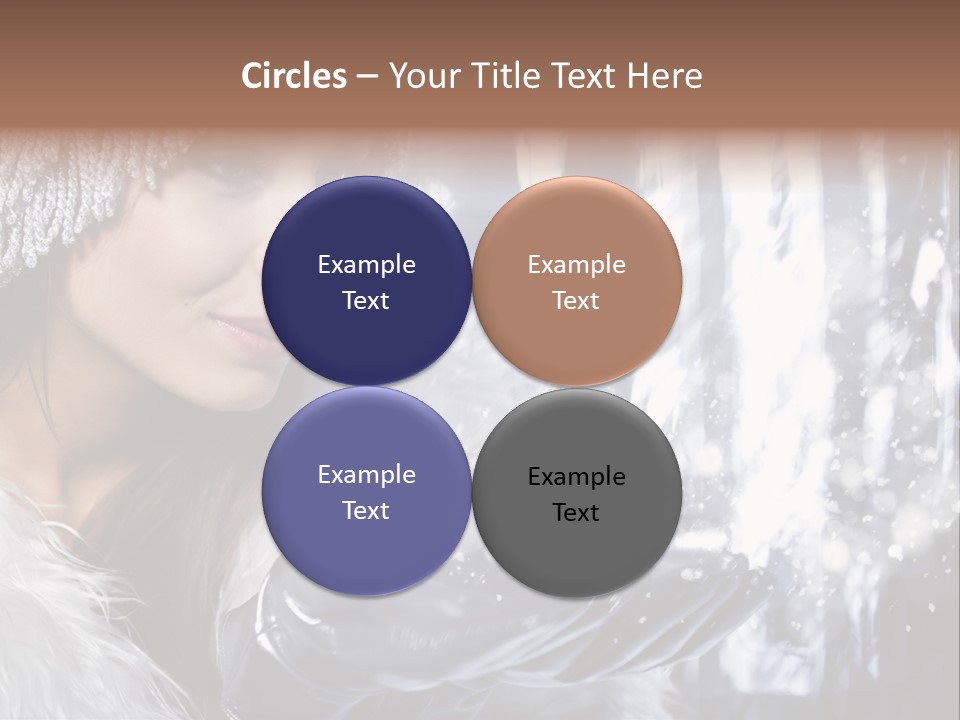 Winter Girls PowerPoint Template