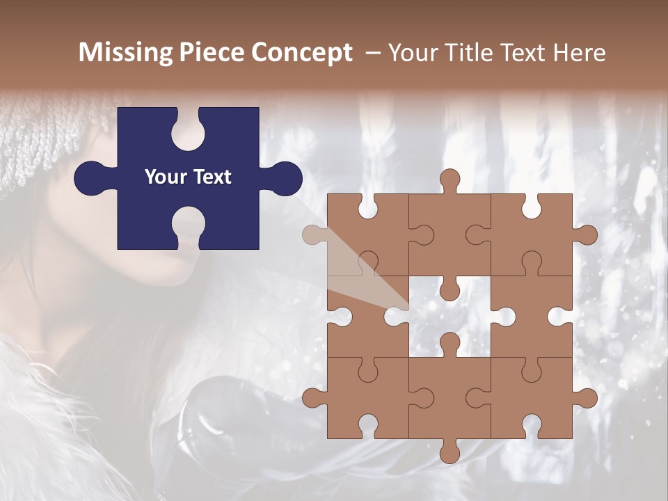 Winter Girls PowerPoint Template