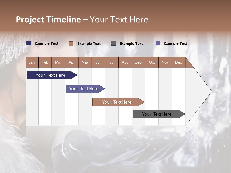 Winter Girls PowerPoint Template