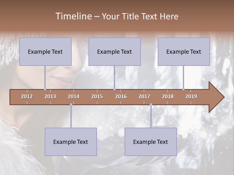 Winter Girls PowerPoint Template