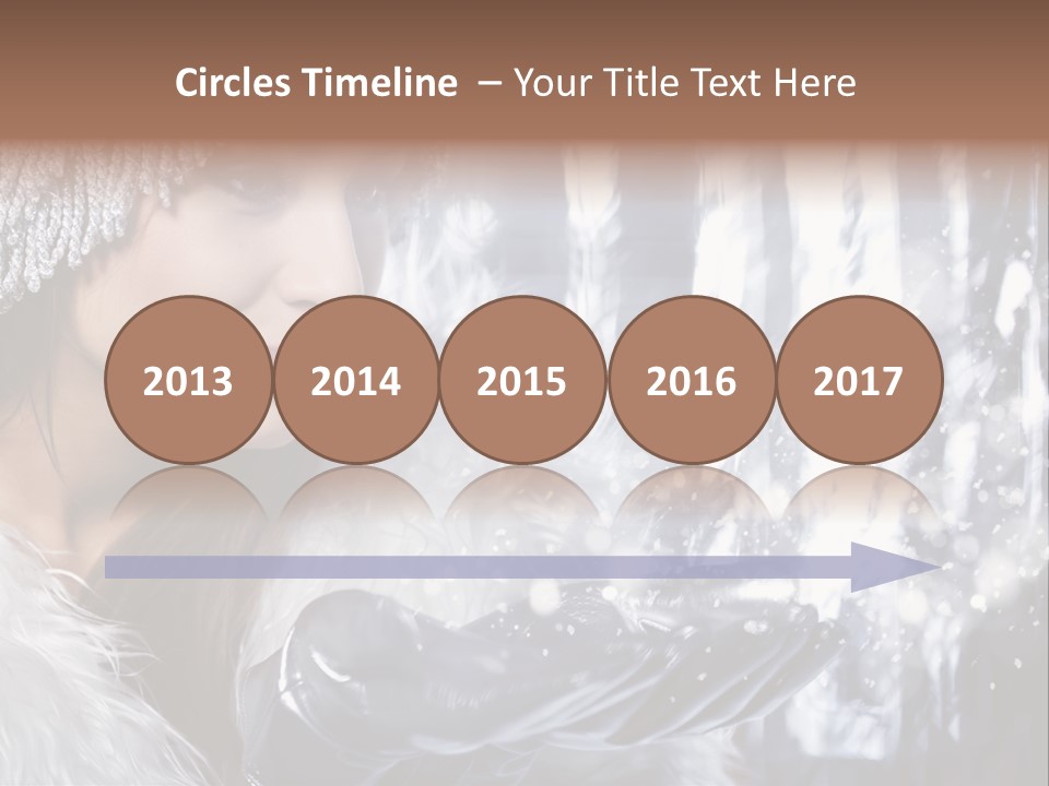 Winter Girls PowerPoint Template