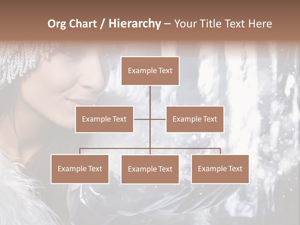 Winter Girls PowerPoint Template