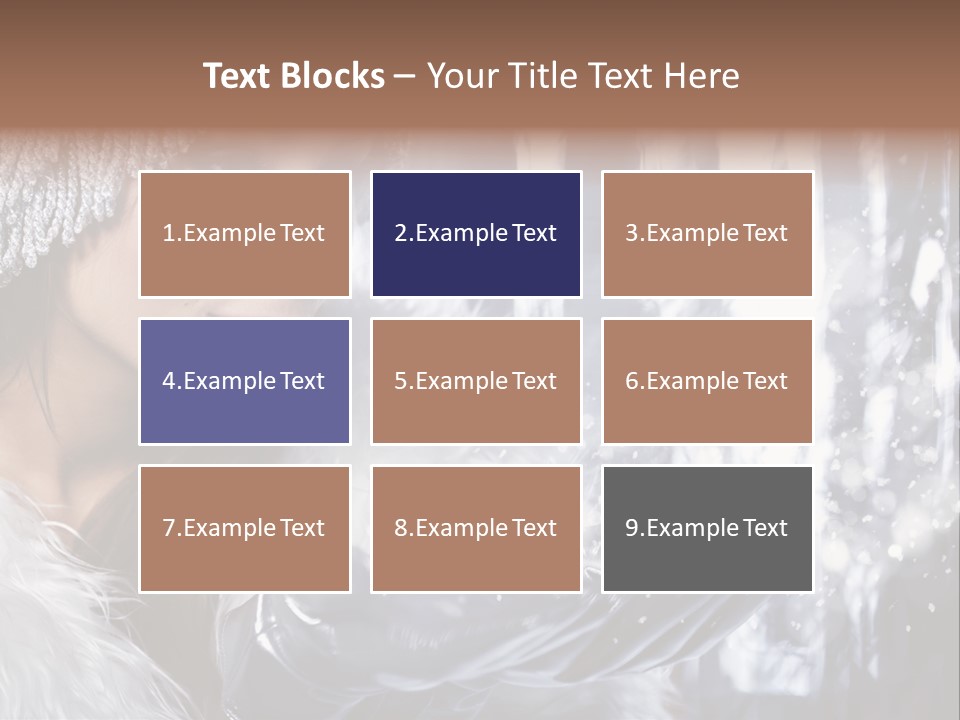 Winter Girls PowerPoint Template