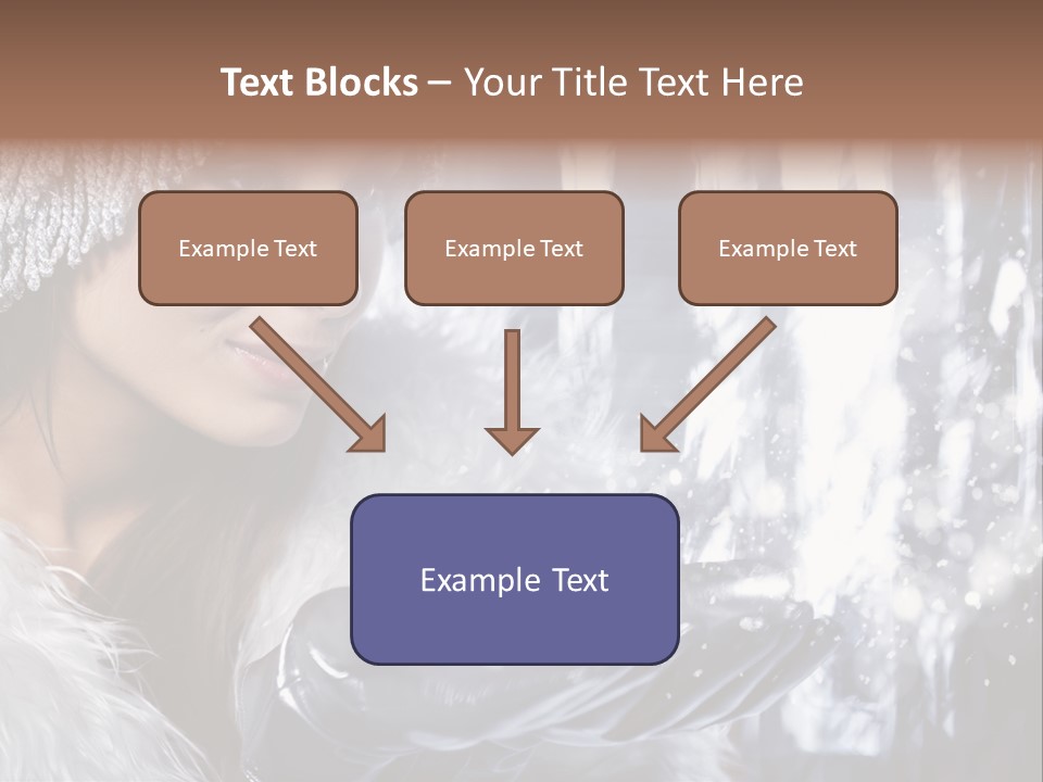 Winter Girls PowerPoint Template