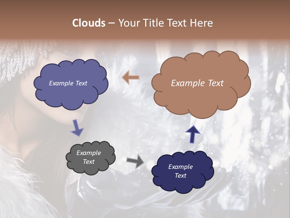 Winter Girls PowerPoint Template