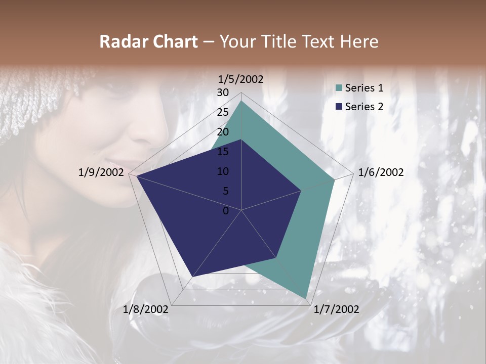 Winter Girls PowerPoint Template