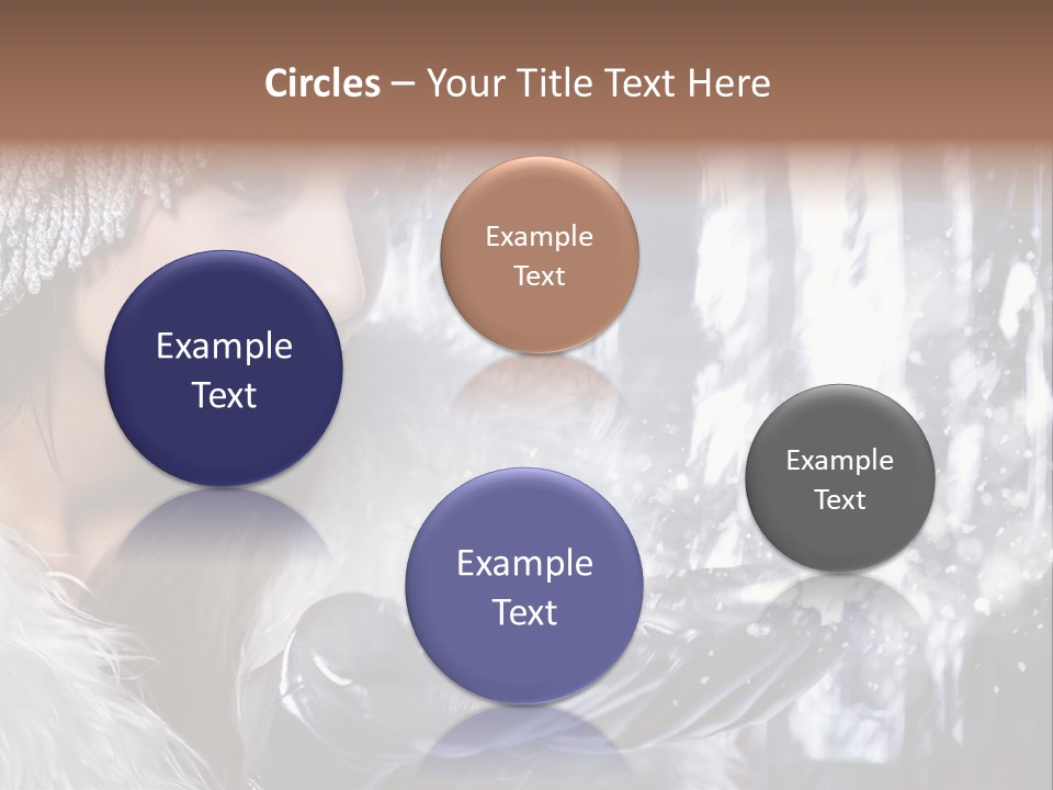 Winter Girls PowerPoint Template