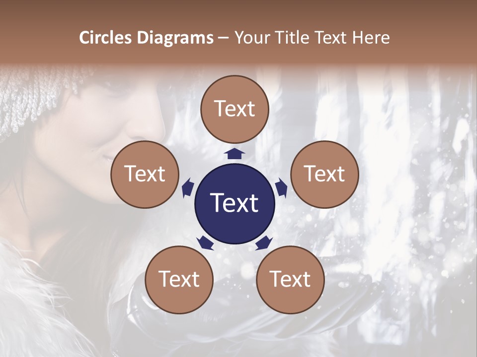 Winter Girls PowerPoint Template