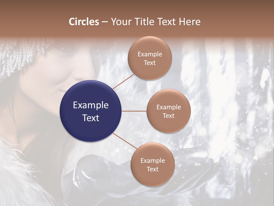 Winter Girls PowerPoint Template