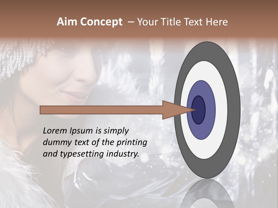 Winter Girls PowerPoint Template