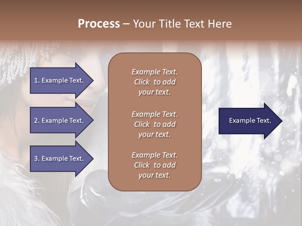 Winter Girls PowerPoint Template