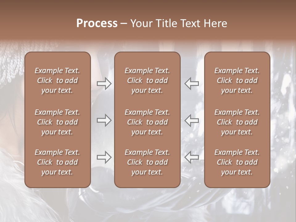 Winter Girls PowerPoint Template