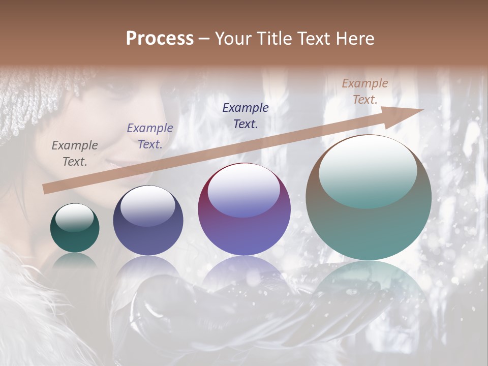 Winter Girls PowerPoint Template