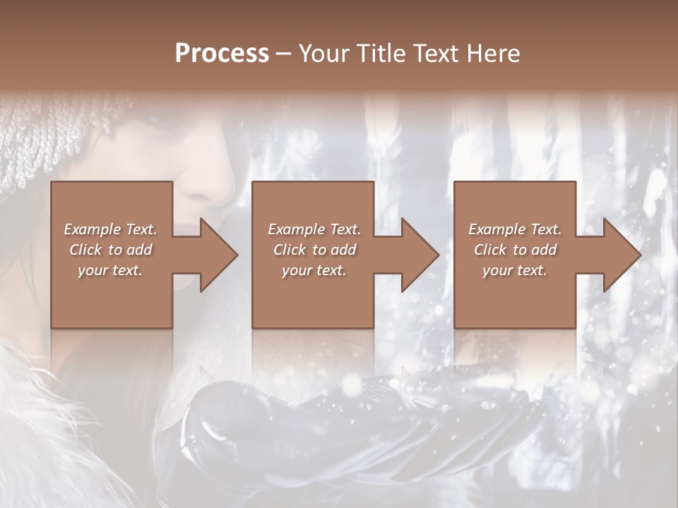 Winter Girls PowerPoint Template