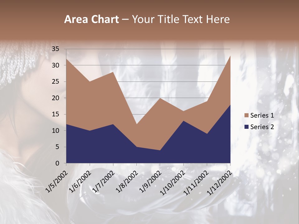 Winter Girls PowerPoint Template
