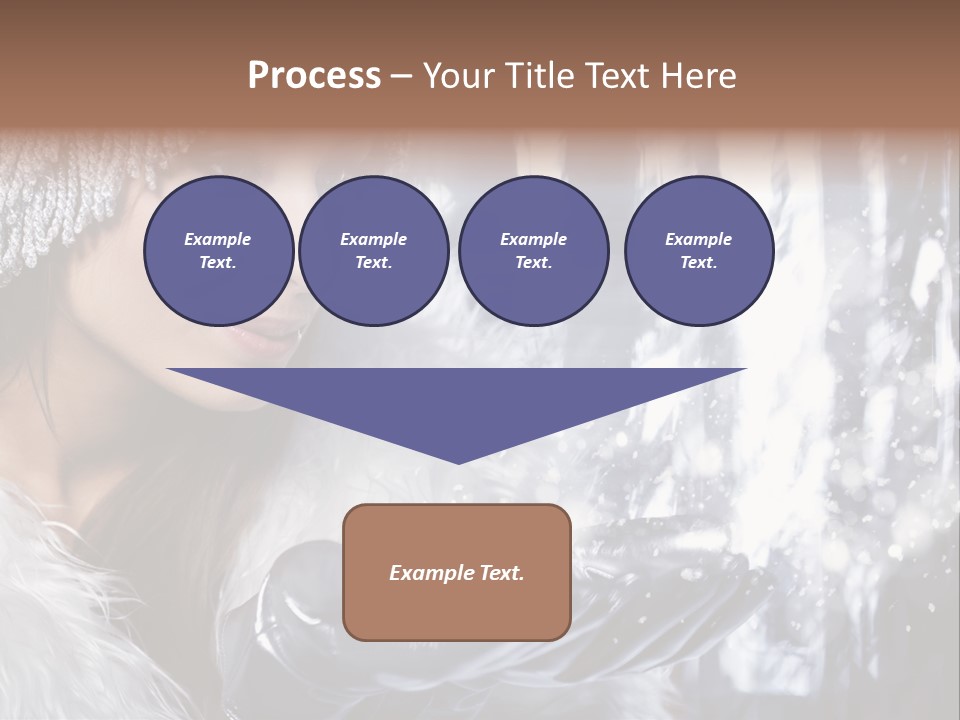 Winter Girls PowerPoint Template