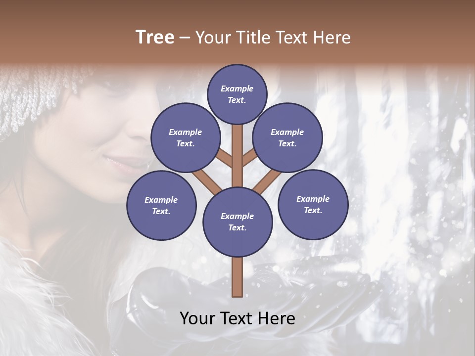 Winter Girls PowerPoint Template