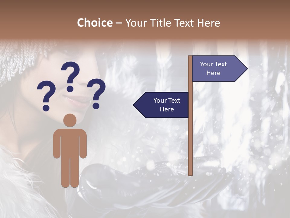 Winter Girls PowerPoint Template