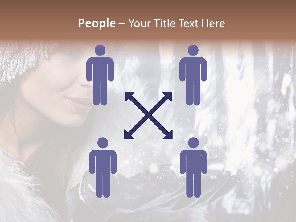 Winter Girls PowerPoint Template