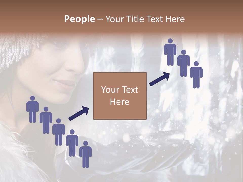 Winter Girls PowerPoint Template