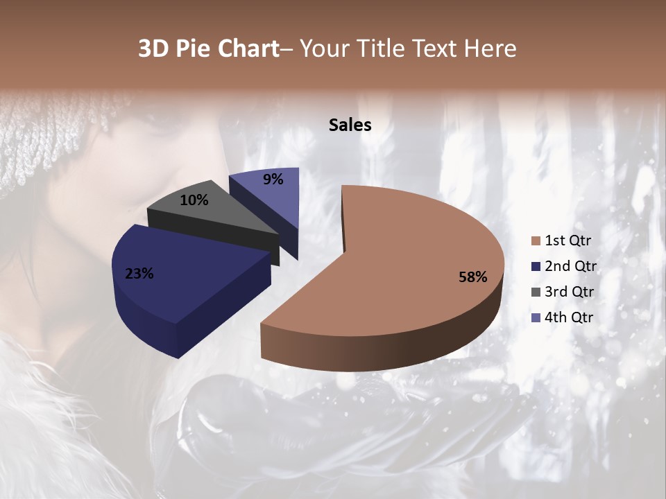 Winter Girls PowerPoint Template