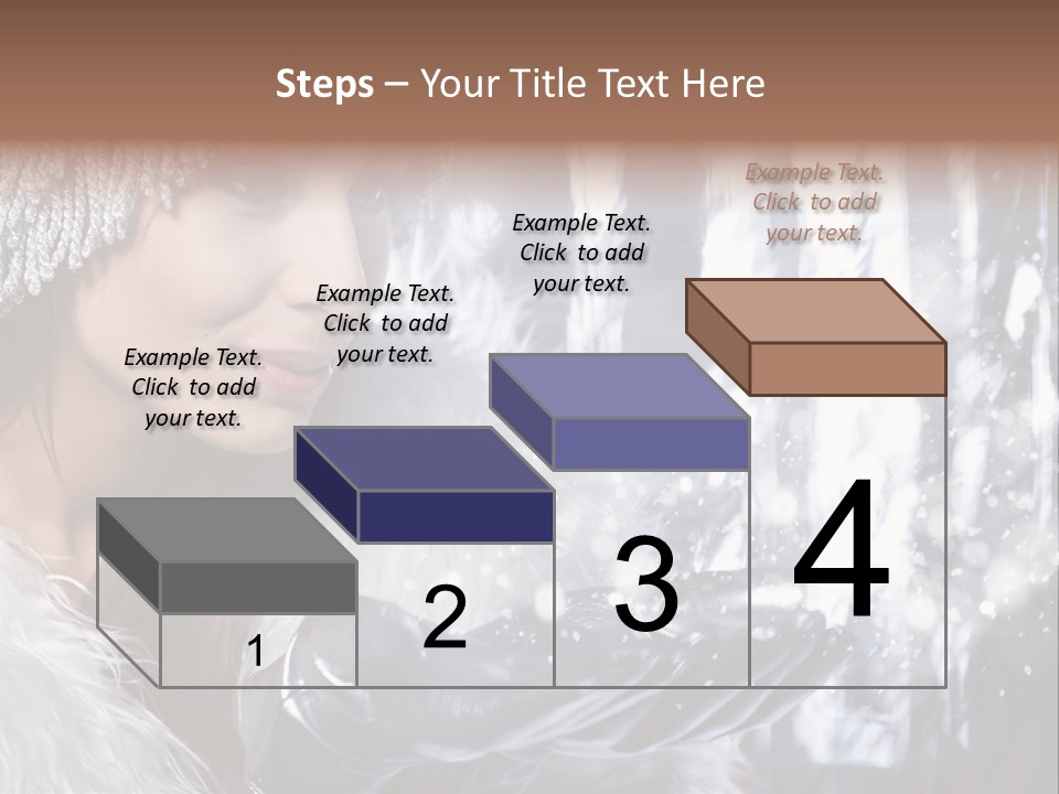 Winter Girls PowerPoint Template