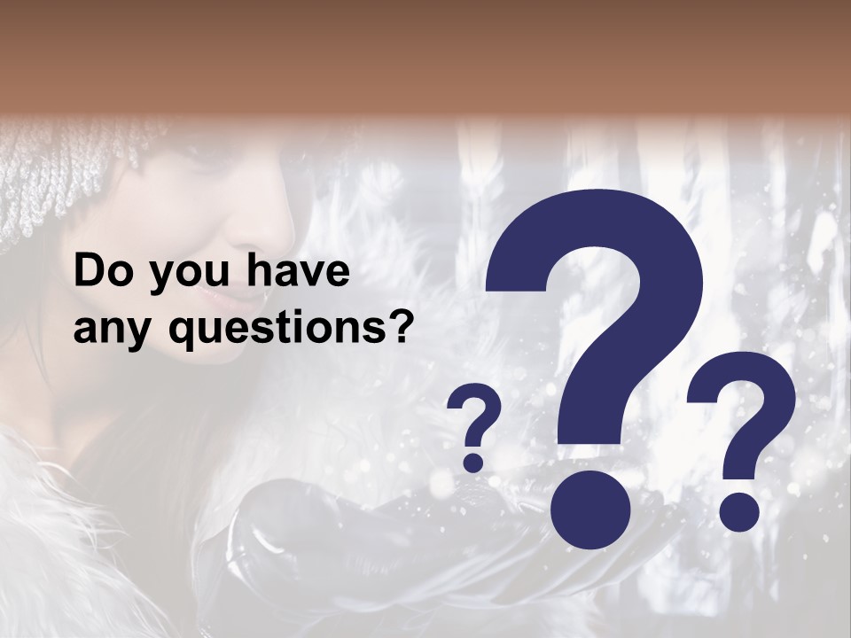 Winter Girls PowerPoint Template