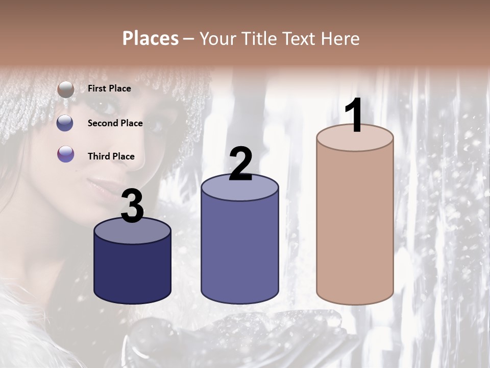 Winter Happy People PowerPoint Template