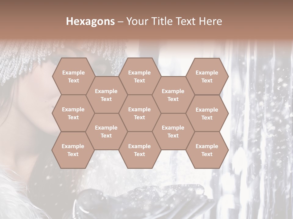 Winter Happy People PowerPoint Template