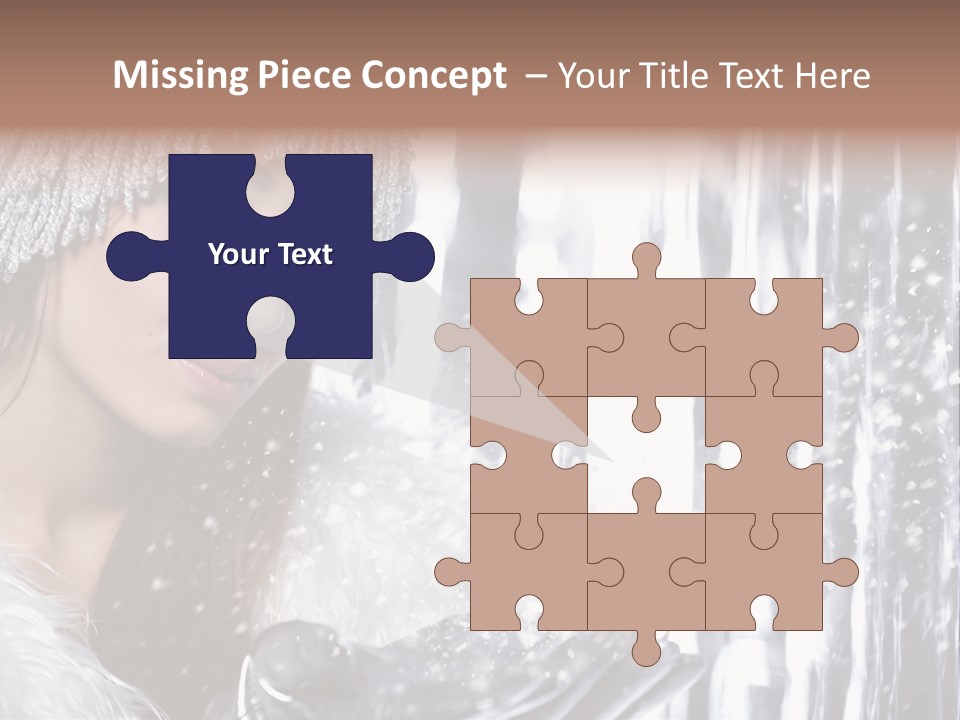 Winter Happy People PowerPoint Template