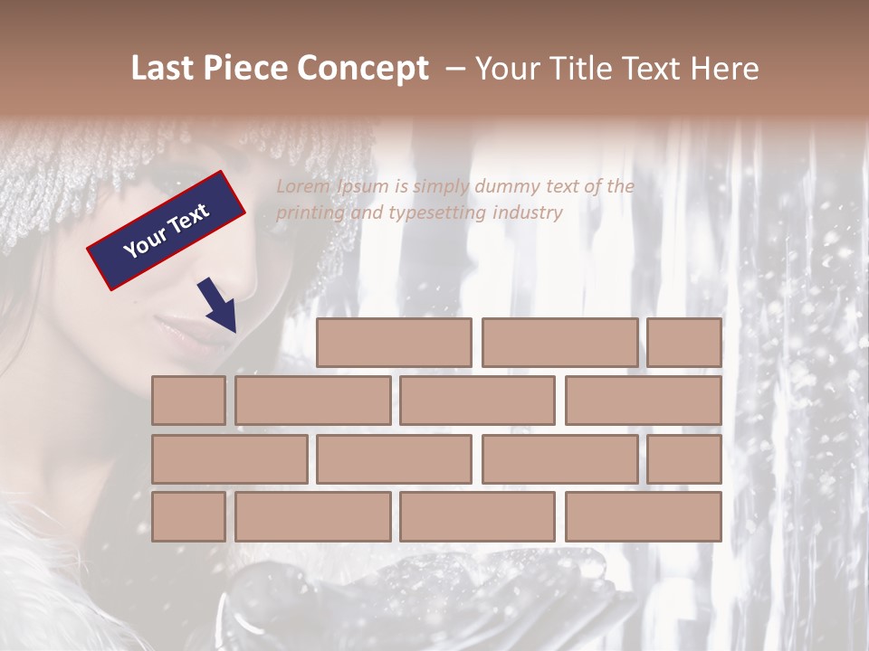 Winter Happy People PowerPoint Template