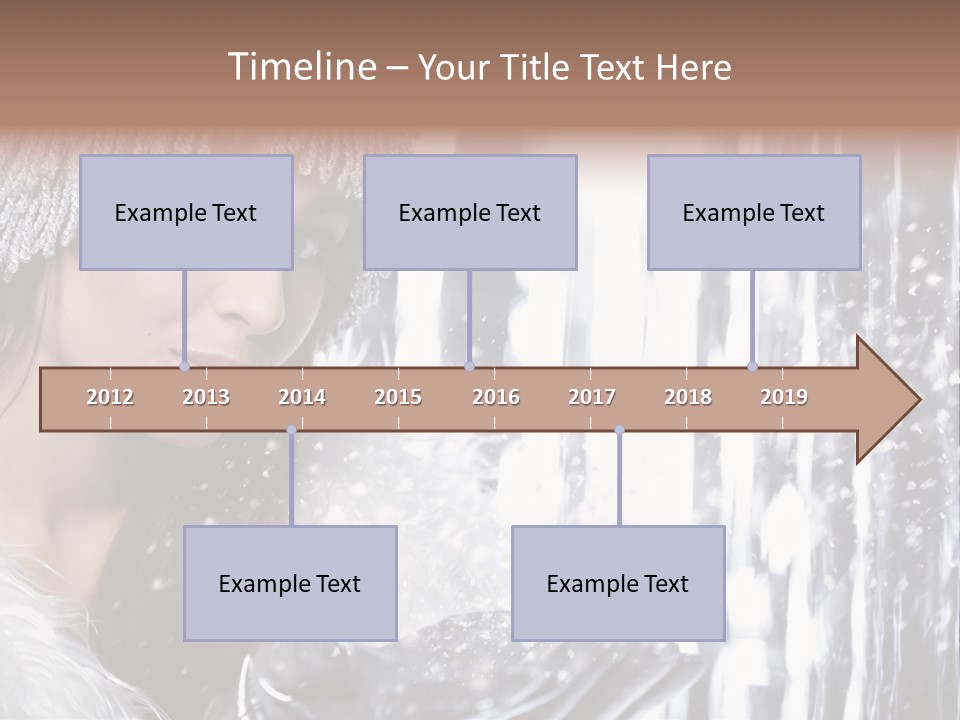 Winter Happy People PowerPoint Template
