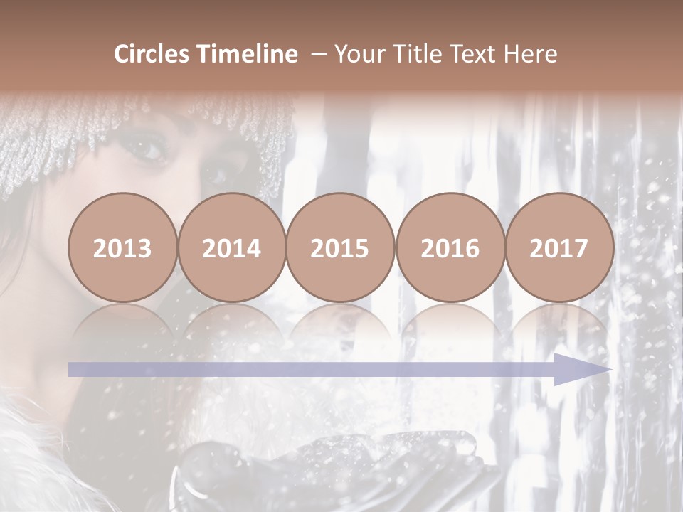 Winter Happy People PowerPoint Template