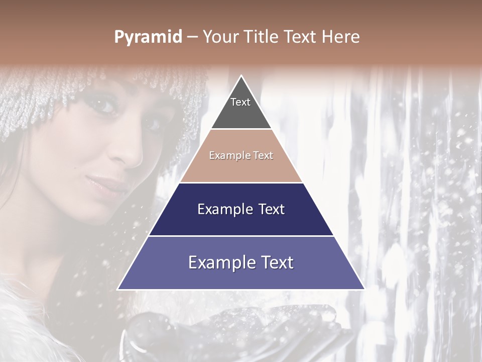 Winter Happy People PowerPoint Template