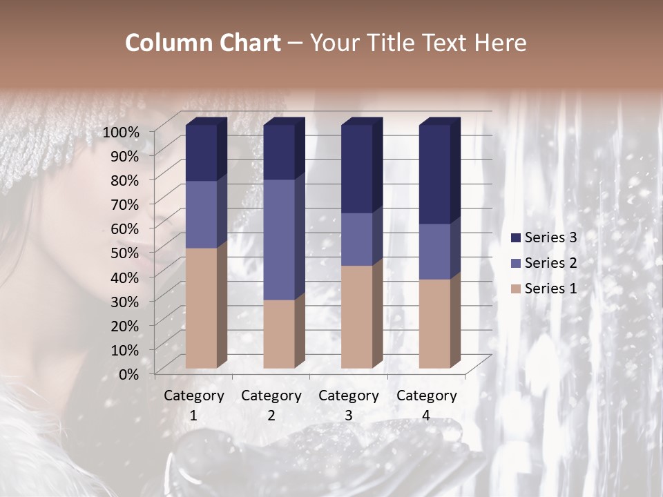 Winter Happy People PowerPoint Template
