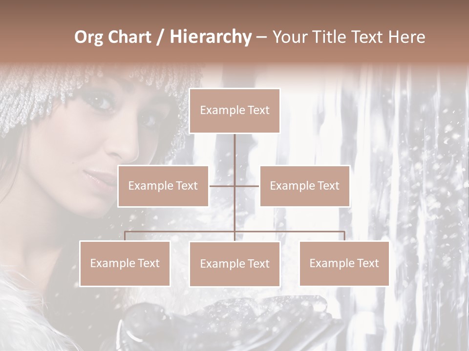 Winter Happy People PowerPoint Template