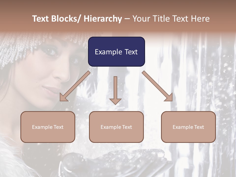 Winter Happy People PowerPoint Template