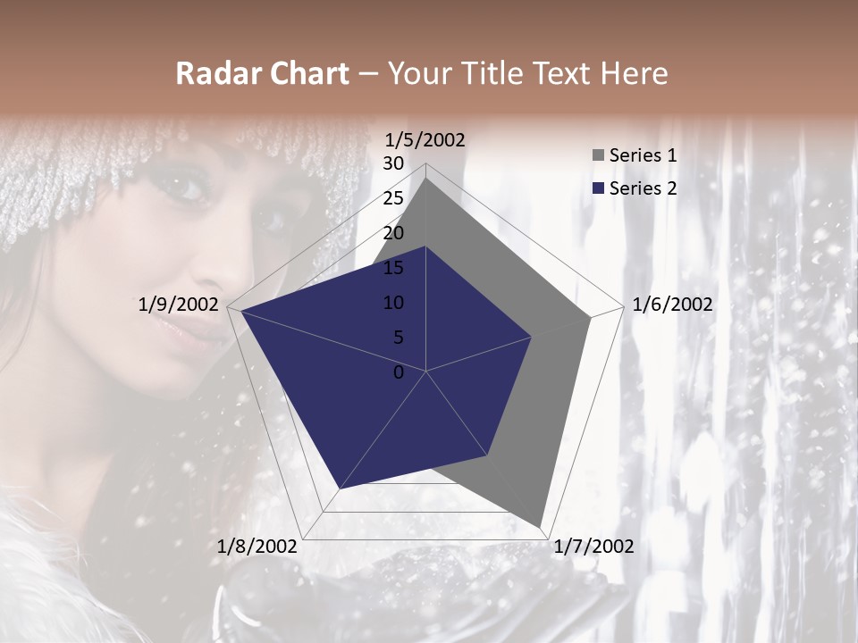 Winter Happy People PowerPoint Template