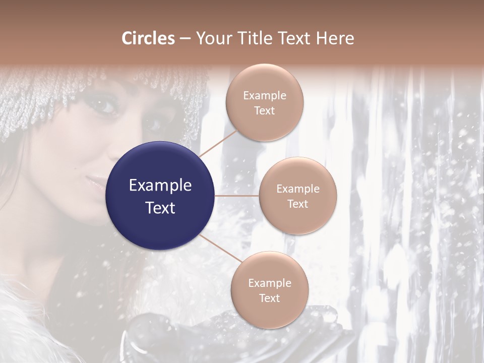 Winter Happy People PowerPoint Template