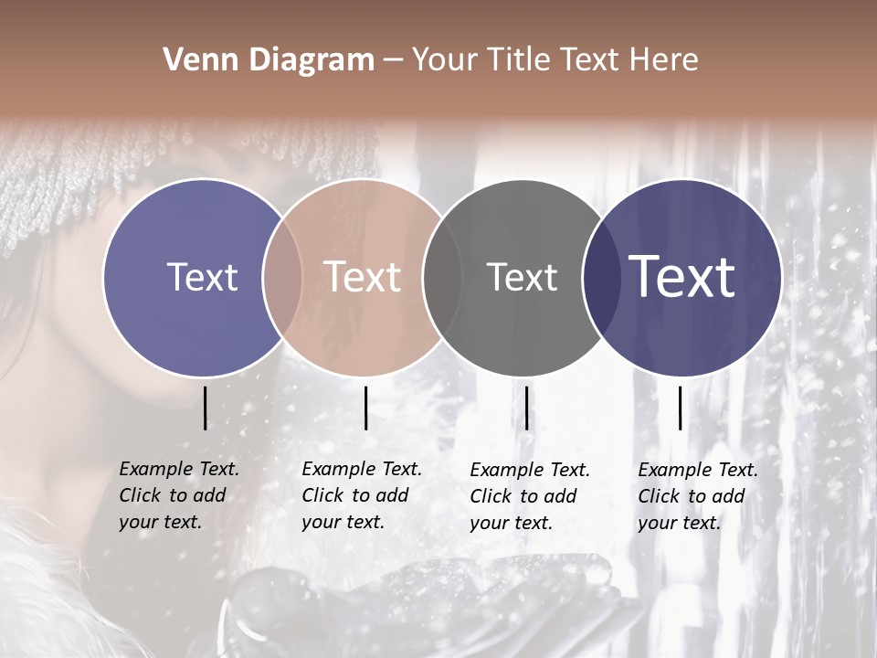 Winter Happy People PowerPoint Template