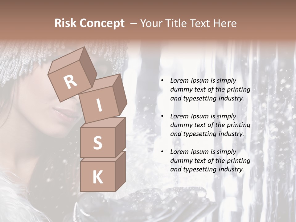 Winter Happy People PowerPoint Template