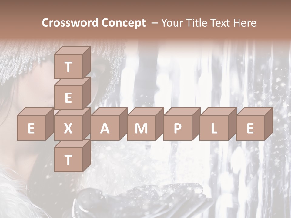 Winter Happy People PowerPoint Template