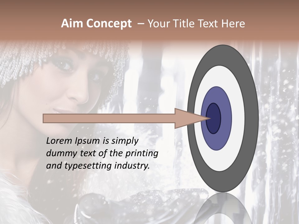 Winter Happy People PowerPoint Template