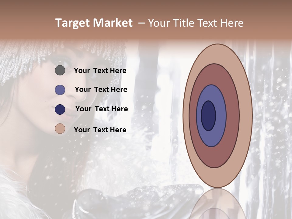 Winter Happy People PowerPoint Template