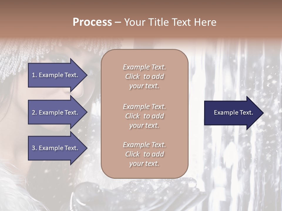 Winter Happy People PowerPoint Template