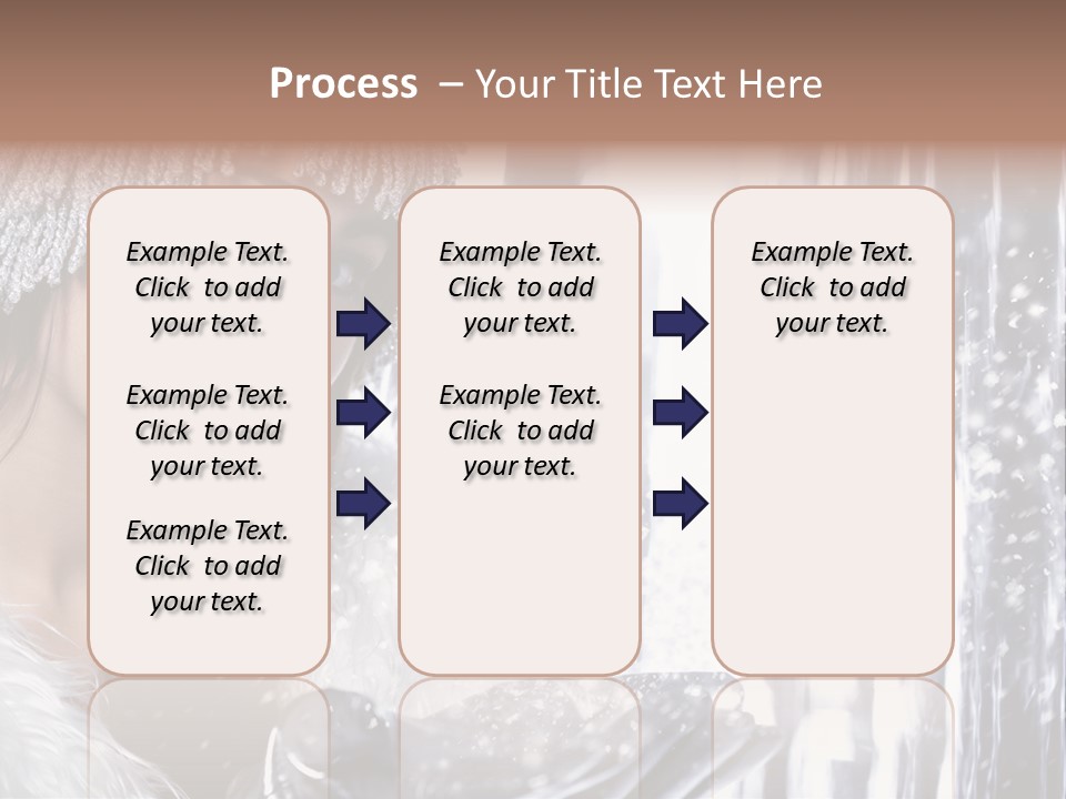 Winter Happy People PowerPoint Template