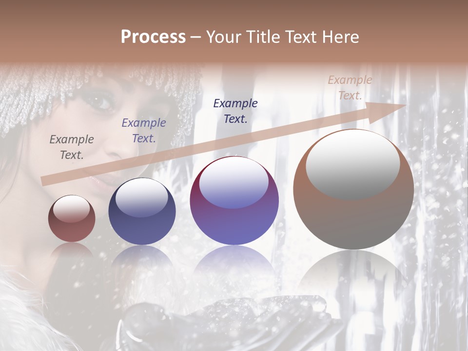 Winter Happy People PowerPoint Template