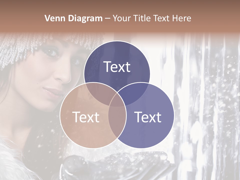 Winter Happy People PowerPoint Template