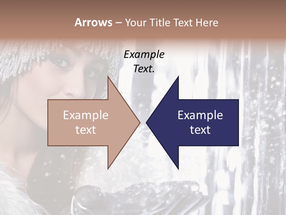 Winter Happy People PowerPoint Template